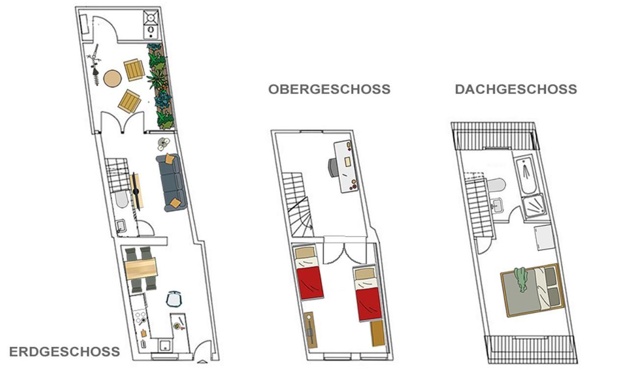 Altstadthaus "Schlaegertwiete Nr.3" Lüneburg Extérieur photo